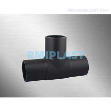 Plastic HDPE Butt Fusion Pipe Fitting Equal Tee