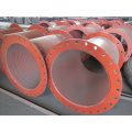 Hardfacing Clad Abrasion Resistant Pipe with Flange