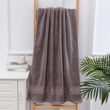 Adult Thicken Soft Cotton Bath Towel Beach Towel