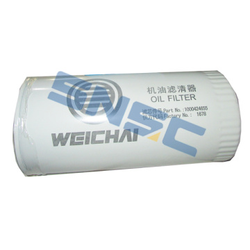 weichai engine WD615 WP10 spare parts oil filter element