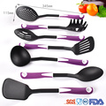 durable plastic cooking utensil set for household kitchen