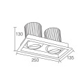 LEDER Indoor Lighting Science 30W LED Downlight