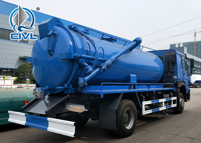 4x2 Howo Sewage Suction Truck 5