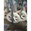 Heavy duty cable pulley