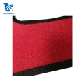 Rodillera ajustable de neopreno rosa impermeable para artritis