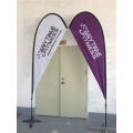 Outdoor Advertising Teardrop Flag Banner with Kits