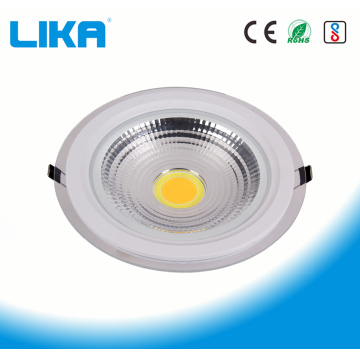 5W Round COB Glass Led Panel Light