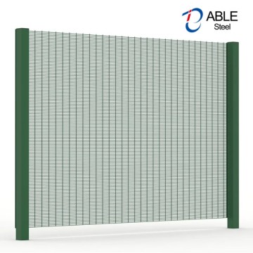 High density PVC coated galvanzied 358 security fence