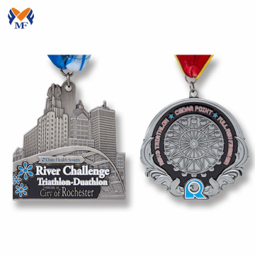 Custom half marathon finisher medals