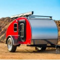 Overland TearDrop Trailer Camper With Roof Rack