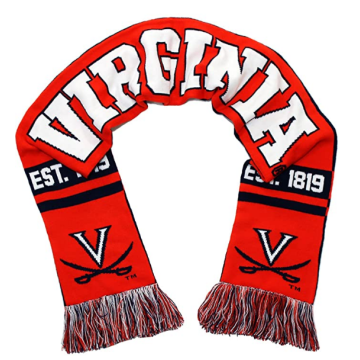 Custom New Design Virginia Cavaliers Scarf