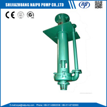 Bomba centrífuga vertical de água submersível de alta capacidade com revestimento de borracha