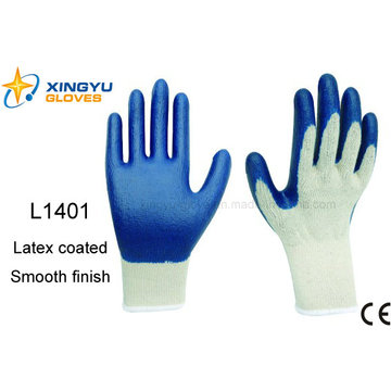 10g T/C Shell Latex Coated Safety Work Glove (L1401)