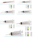 1 ml 3 ml 5 ml 10 ml 20 ml seringues jetables médicales en plastique médical avec des fabricants de prix