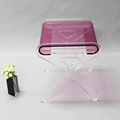 2018 factory price Elegant Modern Design acrylic chair