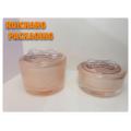 Acrylic cosmetic cream jars