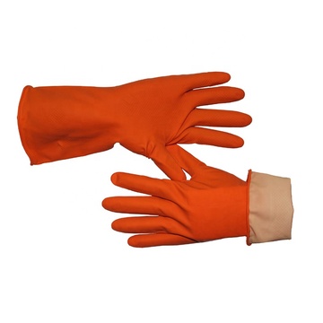 Latex Caoutchouc Cuisine Lave-vaisselle Ménage Gants de nettoyage