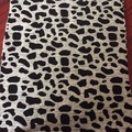 Cheap Price of Animal Design Flock Upholstery Fabric