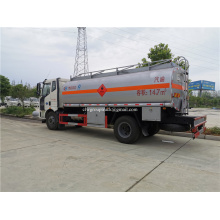 Camión cisterna de combustible 4x2 para transporte de petróleo