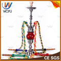 Cigarro Eletrônico Shisha Nargile Aço Inoxidável para Loung Bar Red Hookah