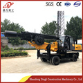 Engineering construction wheeled square pole pile machine