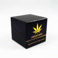 Black Luxury Rigid Paper Cardboard Candle Gift Box