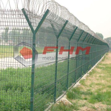 PVC Coated Galvanized Welded Wire for Airport Fence