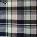 100% Cotton Poplin Woven Yarn Dyed Fabric for Shirts/Dress Rls50-28po