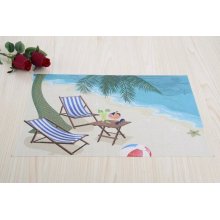 Placemat de cozinha tecido PVC barato de alta qualidade