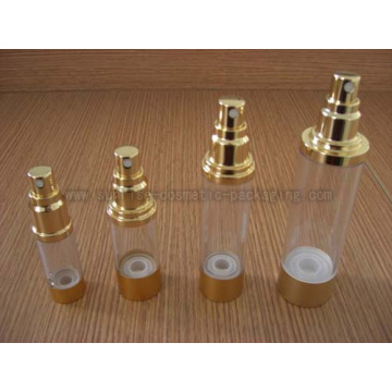 Perfume 15ml 30ml 50ml 100ml aluminio Airless bomba botella