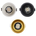 ECOJAS DL-02 Hot sale indoor aluminum  ceiling recessed led downlights