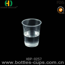 Disposable Custom Printed Clear Milkshake / Smoothie / Juice / Slush Plastic Cup (HDP-0257)