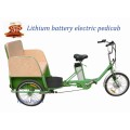 Pedicab eléctrico del carrito del triciclo de tres ruedas (FP-ETR001)