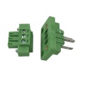 3pin through wall panel mounted plug-in terminal block