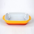 Factory Direct Square Bread Ceramic Cake Baking Tray