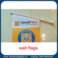 Wall Mount Double Sided Printed Flags Banners