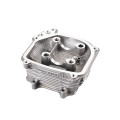 Customized lost wax casting forging foundry mould cnc machining services other Motorcycle Cylinder Head Motorcycle Spare Part