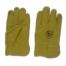 Deep Color Furniture Leather Hand Protective Working Gloves