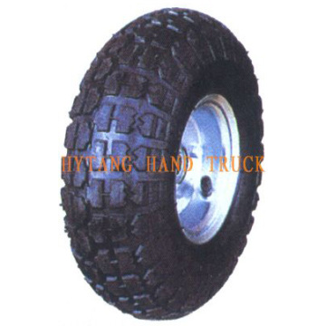 popular rubber wheel 3.50-4,steel rim