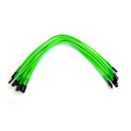 Câble d&#39;extension HDD LED vert à manches simples