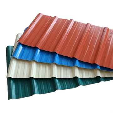 Color Coated Galvanized Corrugated Roofing Steel Sheet