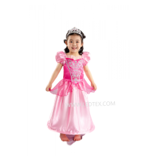 Costumes de fête robe princesse avec diadème