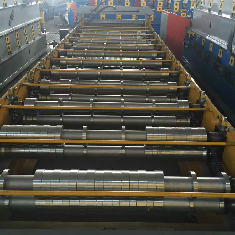 steel composite battens floor machine