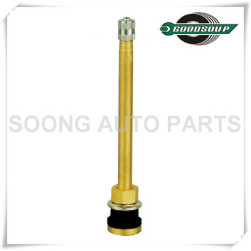 TR573 Brass Tubeless Truck and Bus Tire Valves