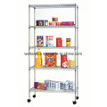 NSF Adjustable 5 Tier Metal Storage Steel Rack Shelf for Sale