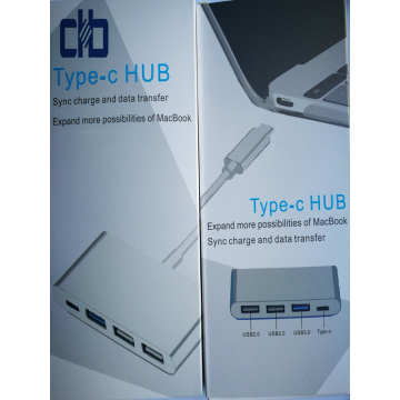 Hub USB3.1 tipo C para MacBook