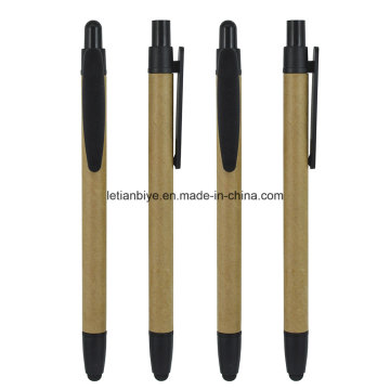 Promocional Eco-Friendly Craft Paper Touch Pen (LT-C293)