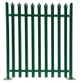 Metal Steel Palisade Wall Fence For Europe Market