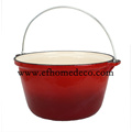 Ecofriendly Red Enamel Casserole