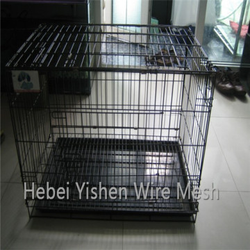 Wire mesh dog cages pet cage folding cage